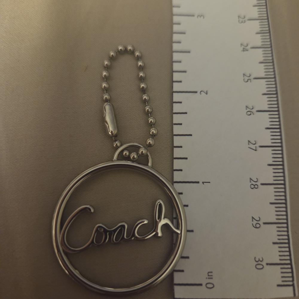 Coach Silver Keychain - Picture 4 of 4